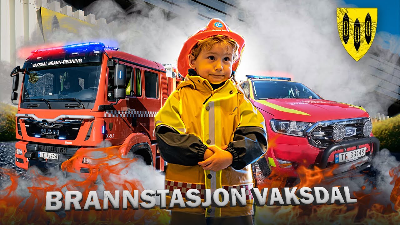 BRANNSTASJON VAKSDAL. Открытие пожарной станции в Ваксдале. Норвегия. 18 марта 2023