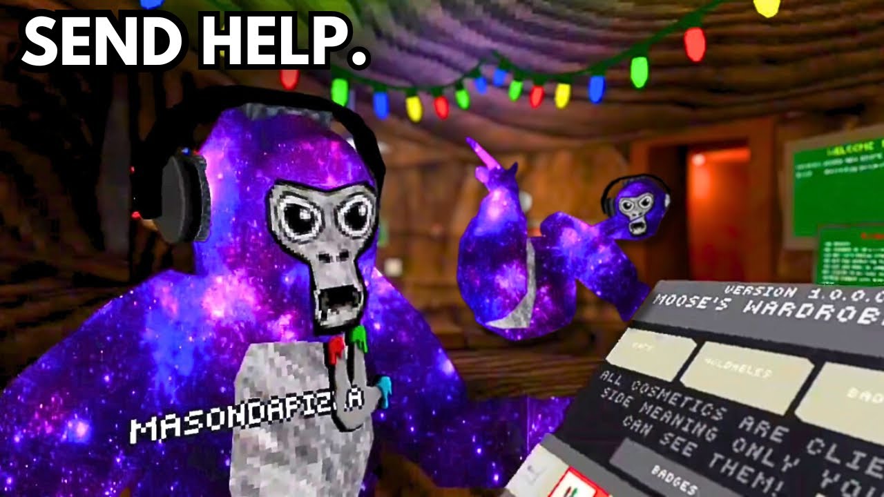 Modded Gorilla Tag is CRAZY