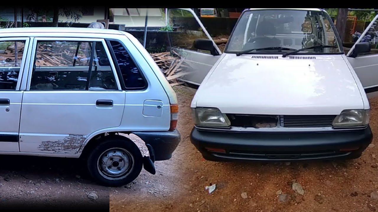 മാരുതി കാർ പെയിൻറിംഗ് |Maruti 800 Painting Malayalam