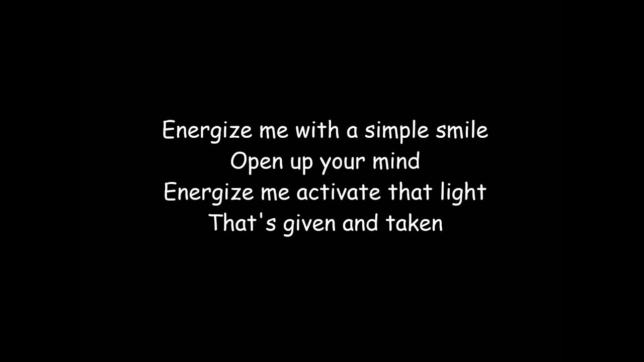 After Forever - Energize Me (lyrics)