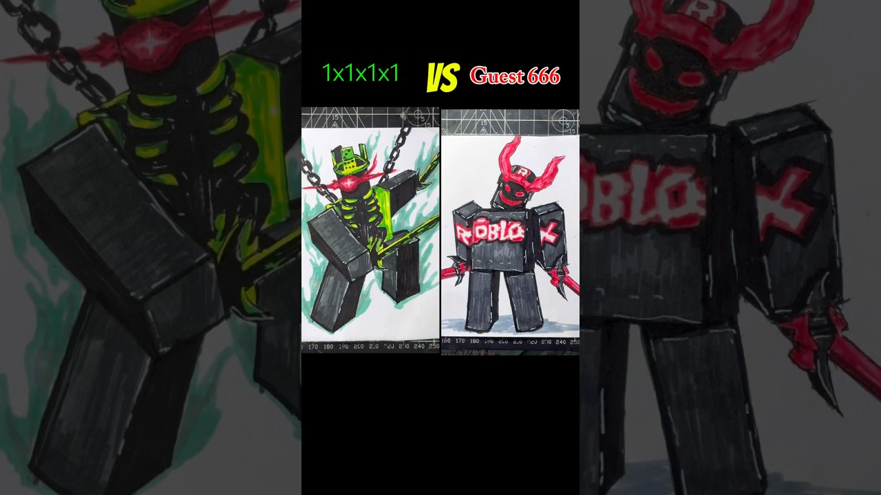 Who is your favorite? 1x1x1x1 vs Guest 666 