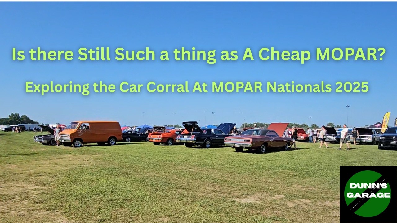 Существуют ли ещё недорогие MOPAR?: Обзор автомобильного рынка на MOPAR Nationals 2025