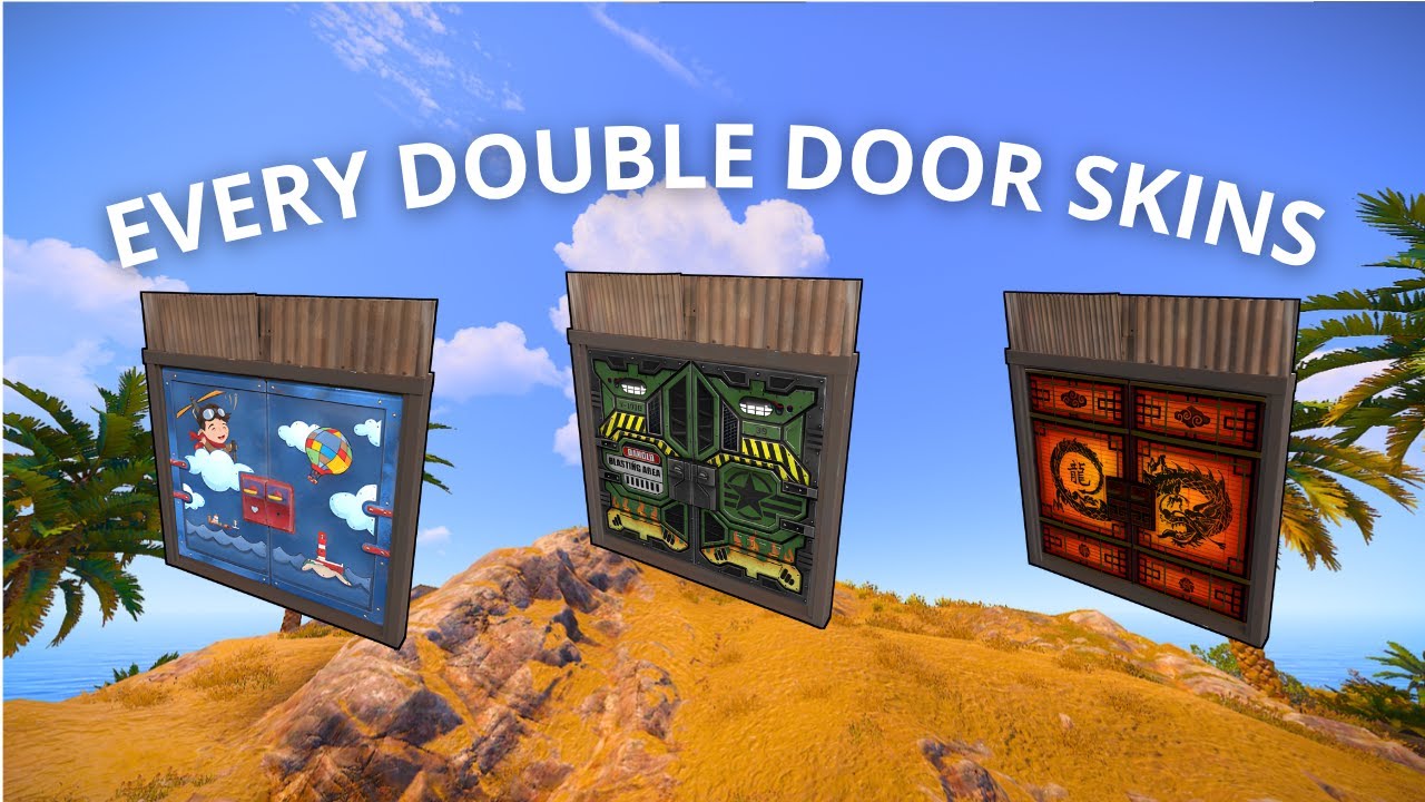 Rust Sheet Metal Double Door Skins 2025