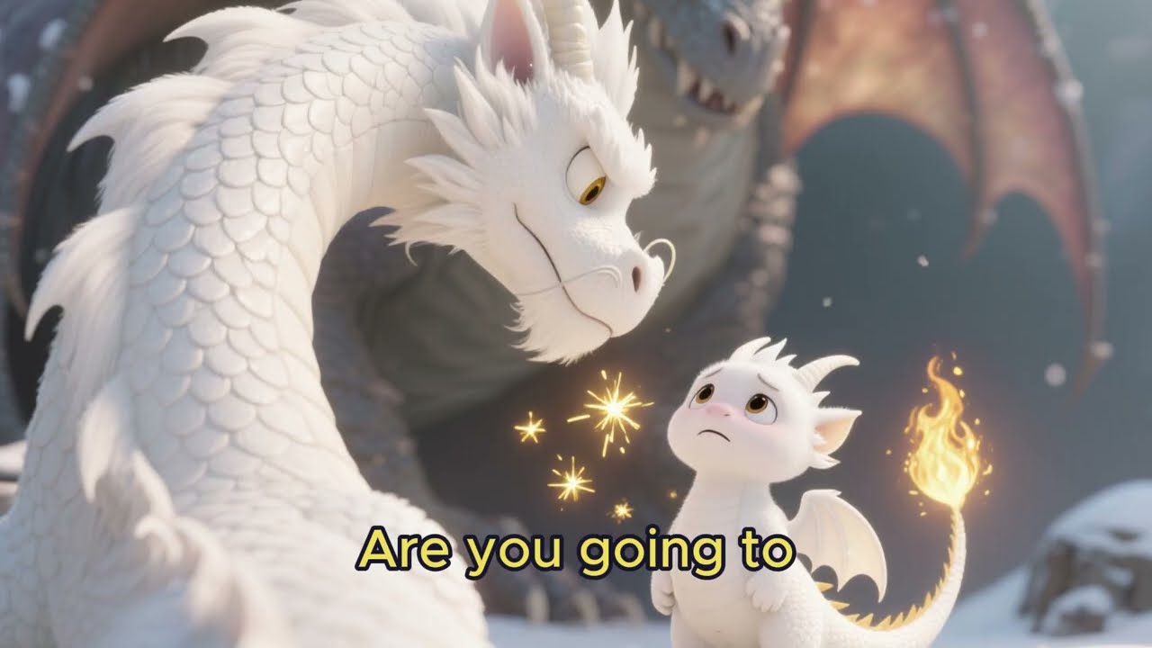 The Little Dragon Who Learned to Be Brave | Kids Animation#KidsAnimation
