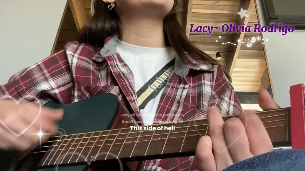 Lacy~ Olivia Rodrigo cover✌️✨#cassycasey #singersongwriter #smallartist #oliviarodrigo #guitarcover 