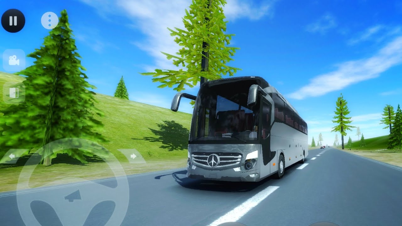 Mercedes Benz Turismo Coach Bus - Bus Simulator Extreme Roads Mobile Gameplay