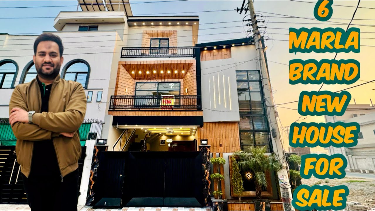 Extra Luxury 6 Marla House For Sale In Al Rehman Garden Phase 2 Lahore.