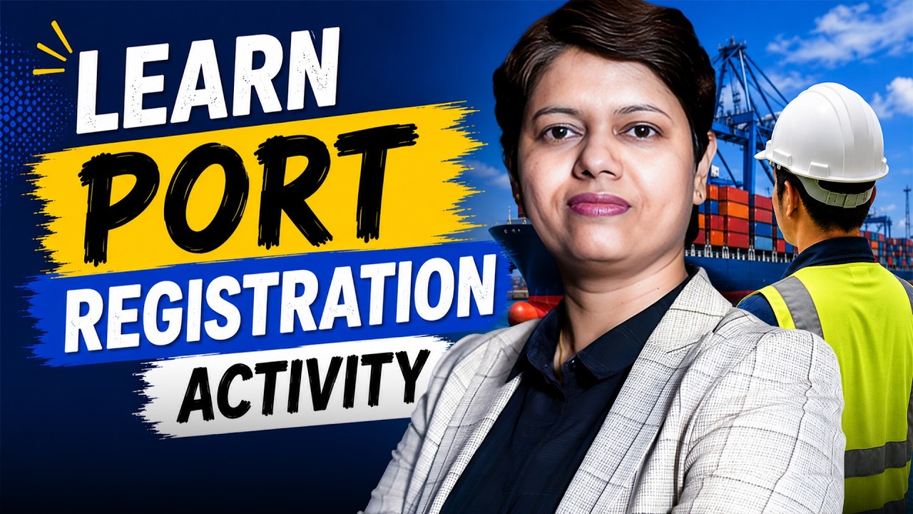 Learn Port Registration Activity | KDSushma