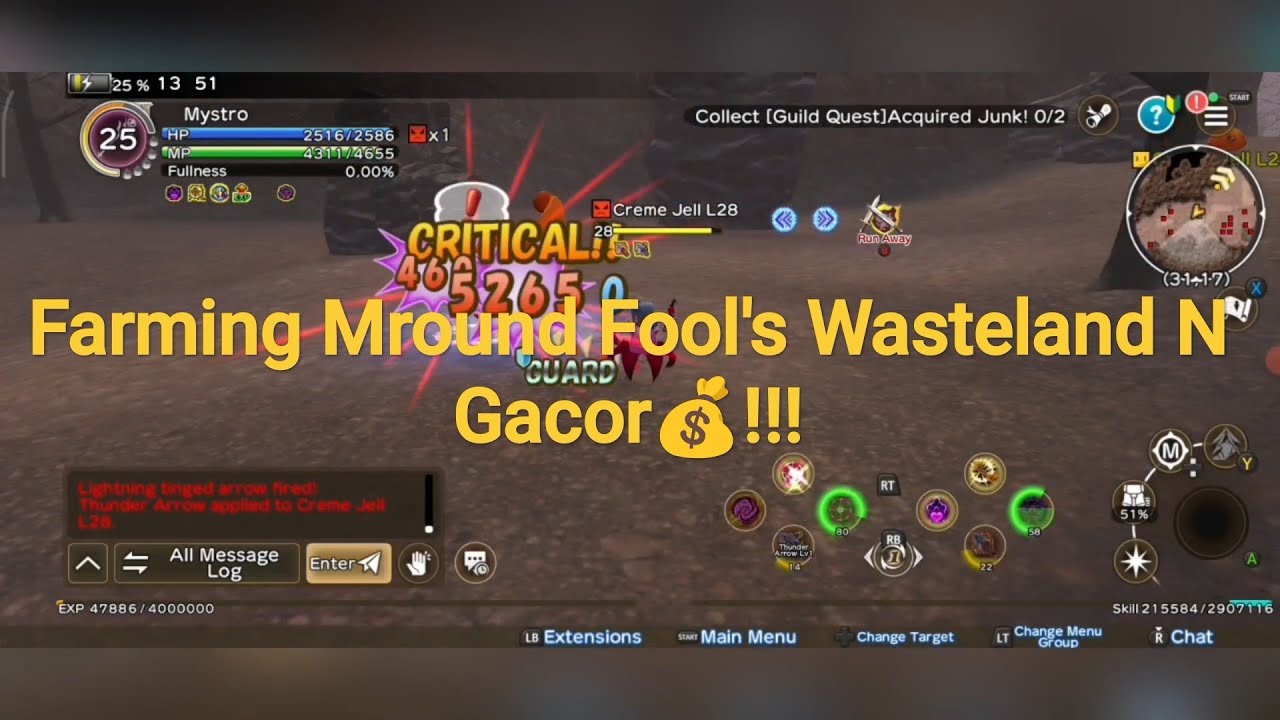 TAS FULL = CUAN! Farming mROND di Fool's Wasteland N GensoKishi Online 💰