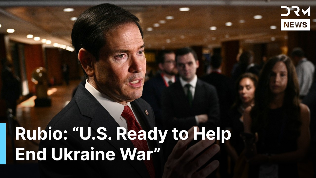 Marco Rubio After Lavrov Meeting: U.S. Ready to Help End Ukraine War | ASEAN Manila 2026 | AD1Z