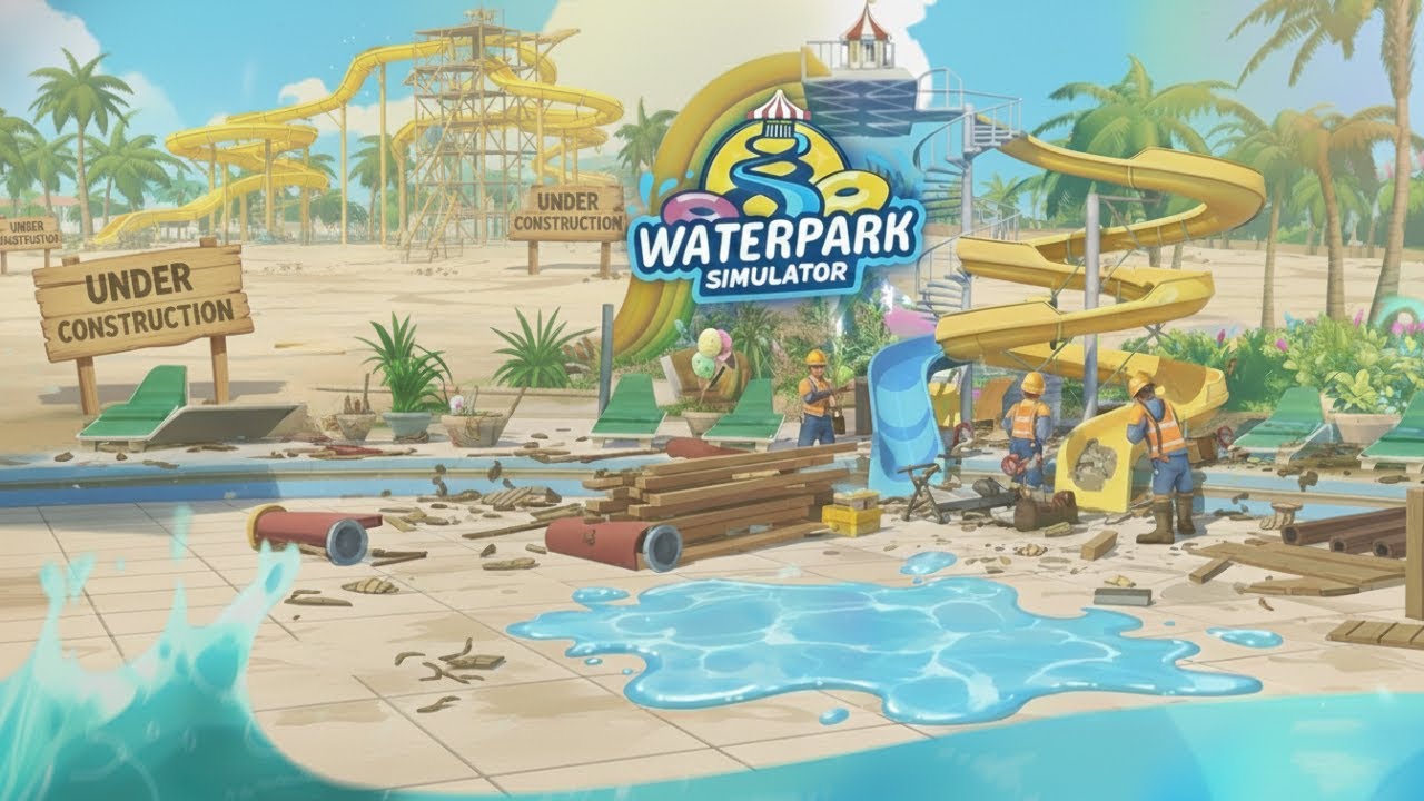 Saturday At The Local Swimming Hole | Waterpark Simulator