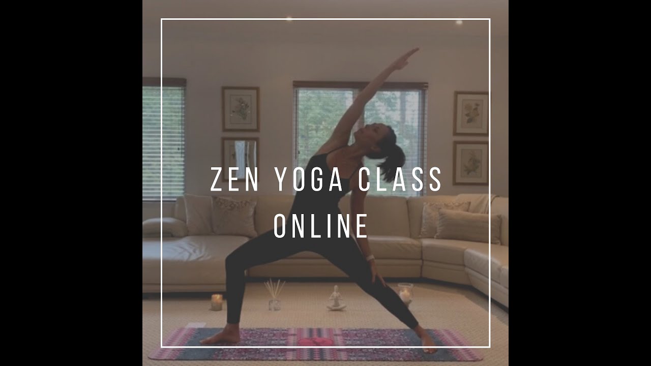 Zen Flow Yoga Class Online (30-minute)