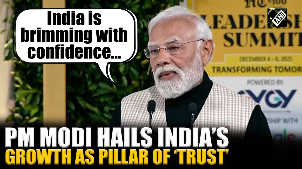 PM Modi hails India&rsquo;s growth on quarter past of 21st century at Hindustan Times Summit 2025