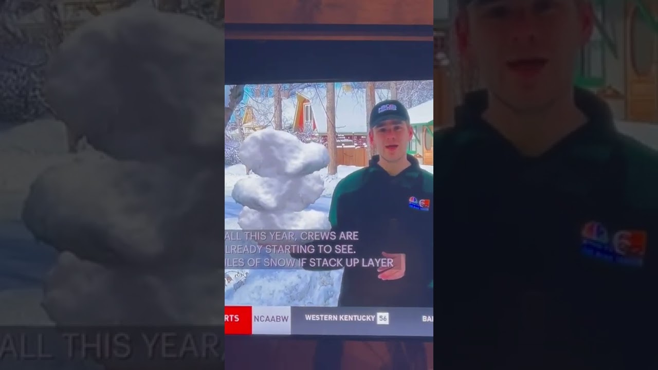 Local News Comes in Clutch w/ the Graphics ❄️ #localnewsmatters
