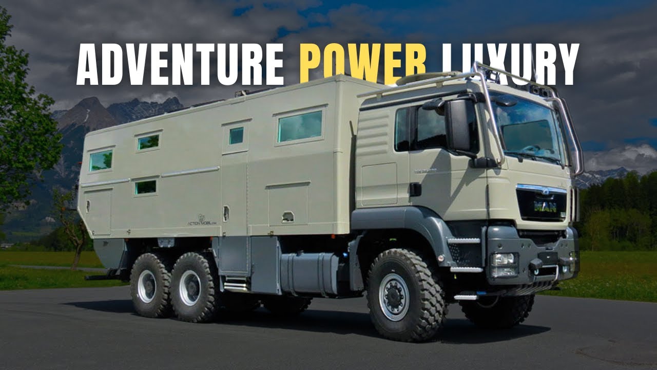 Action Mobil Globecruiser &ndash; Go Anywhere with This Rugged Expedition Vehicle