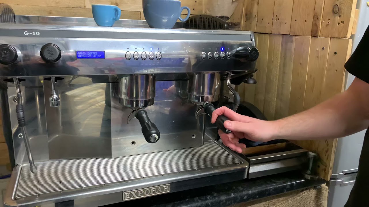 Expobar-G10 2 Group Dose Programming