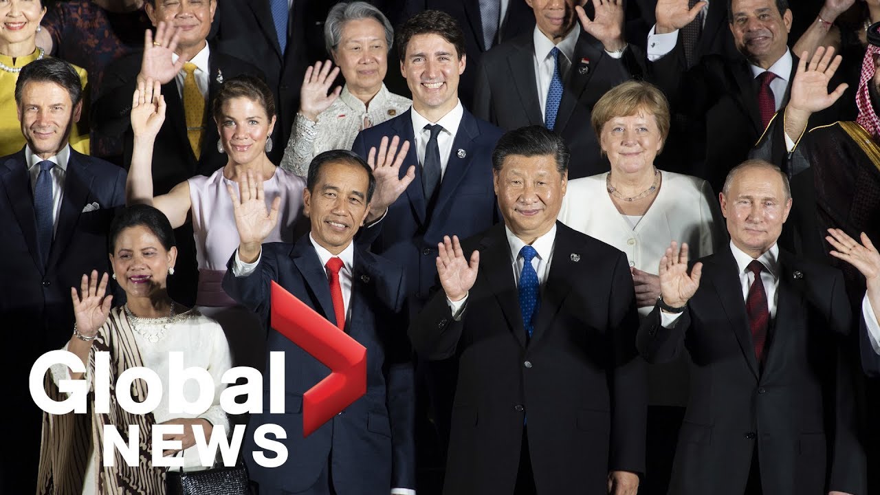G20 summit: World leaders pose for 