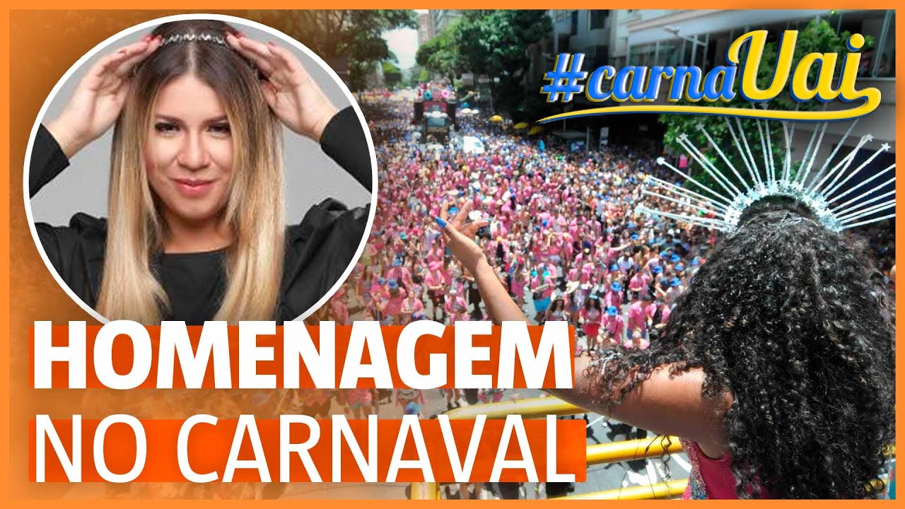Bloco põe Marília Mendonça 'no coração do povo' em BH