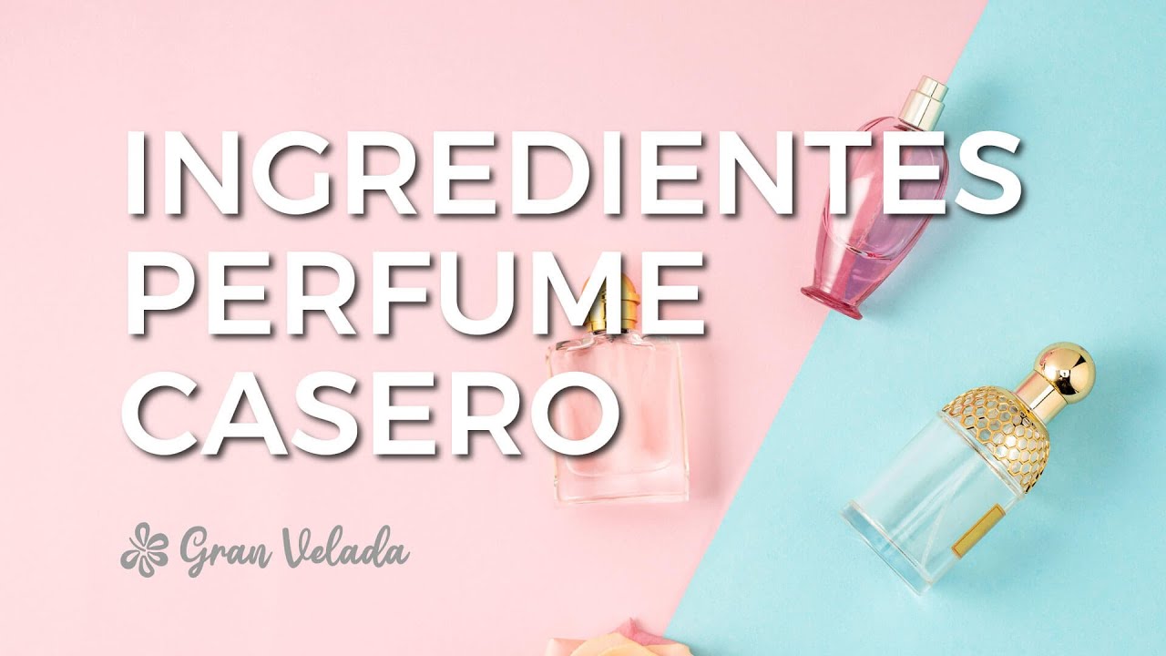 Materiales para hacer perfume casero