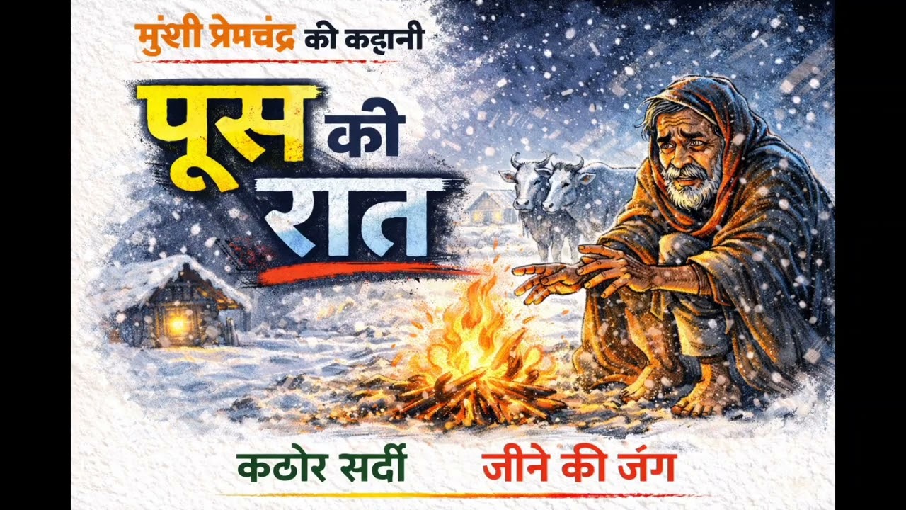 पूस की रात - मुंशी प्रेमचंद | जीने की जंग #kahani #hindisahitya #premchand #viral 