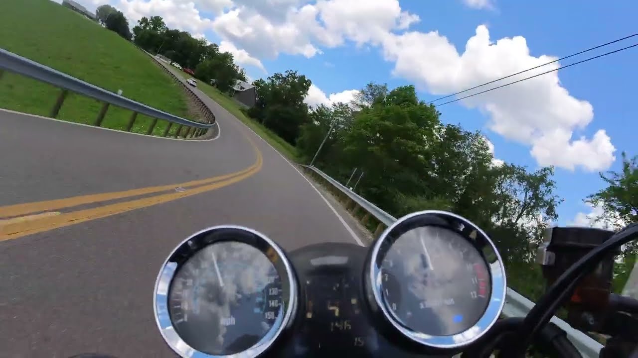 Z900RS Midwest Twisties. Finding Flow In The Appalachian Foothills