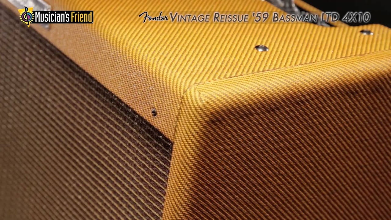 Гитарный комбоусилитель Fender Vintage Reissue '59 Bassman LTD 4X10