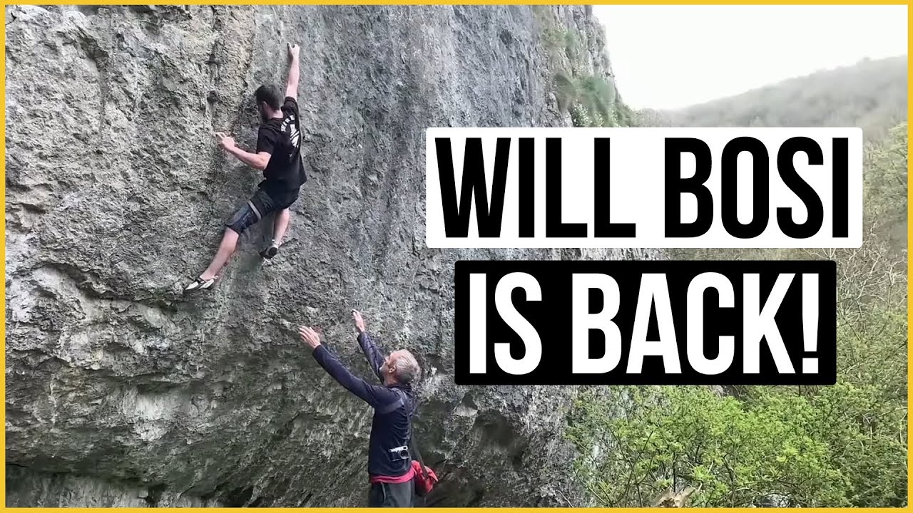 Font 8C/V15 at England's Best Crag for Will Bosi
