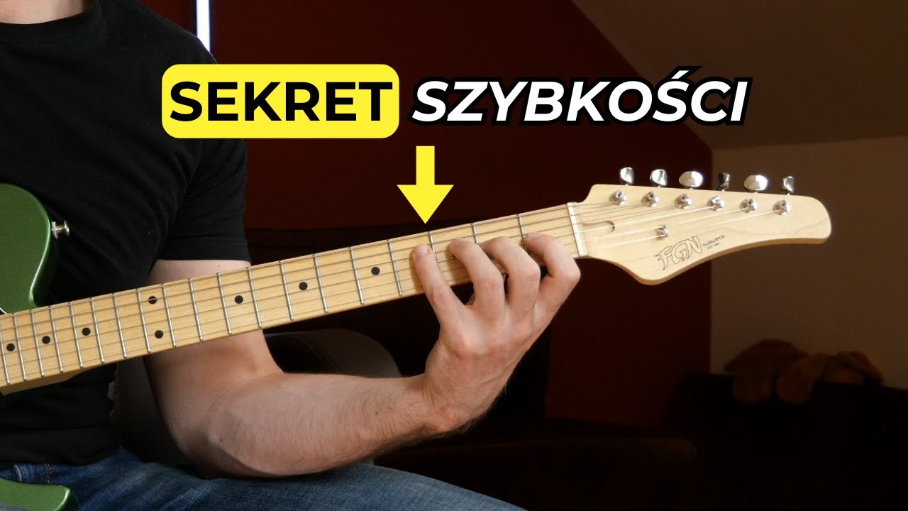 Sekret Szybkiej Gry na Gitarze Elektrycznej