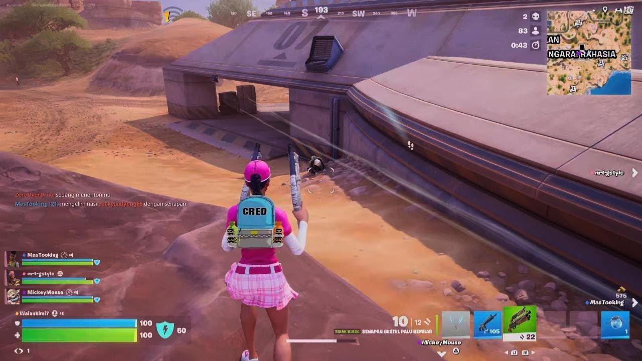 Fortnite SQUADS random ZERO BUILD VICTORY ROYALE