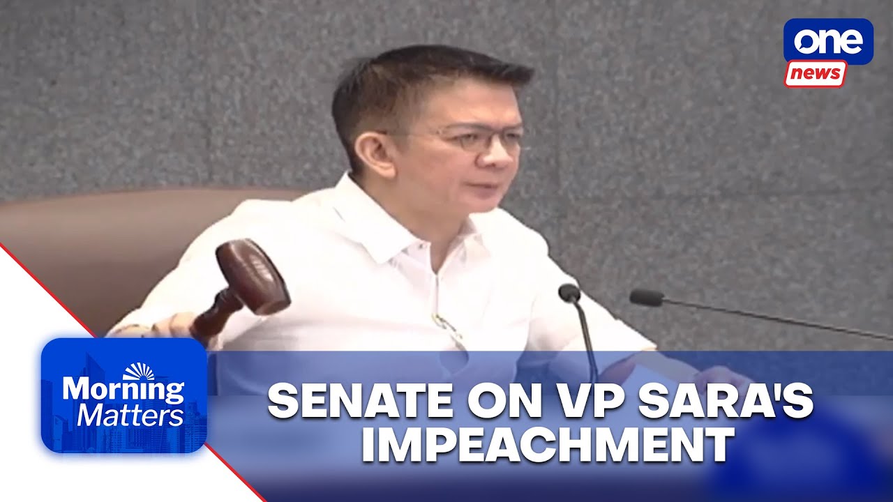 Senate will not rush VP Duterte's impeachment