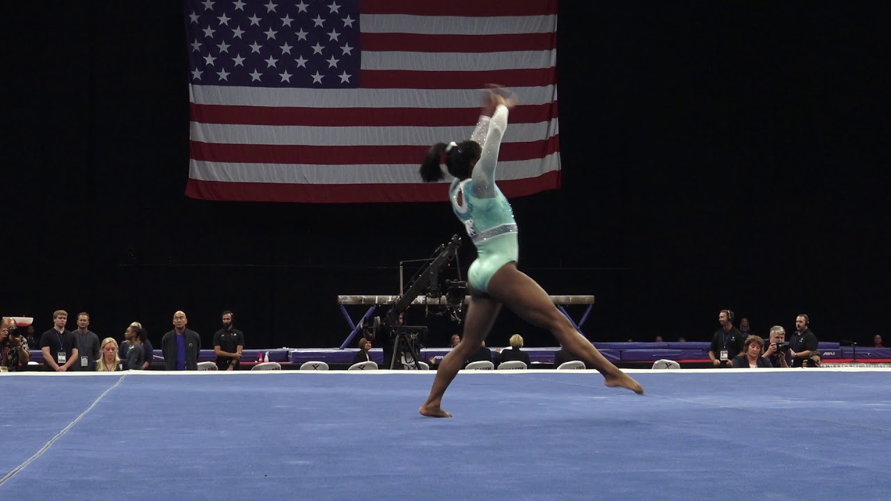 Simone Biles – Floor Exercise – 2018 U.S. Gymnastics Championships – Senior Women Day 2