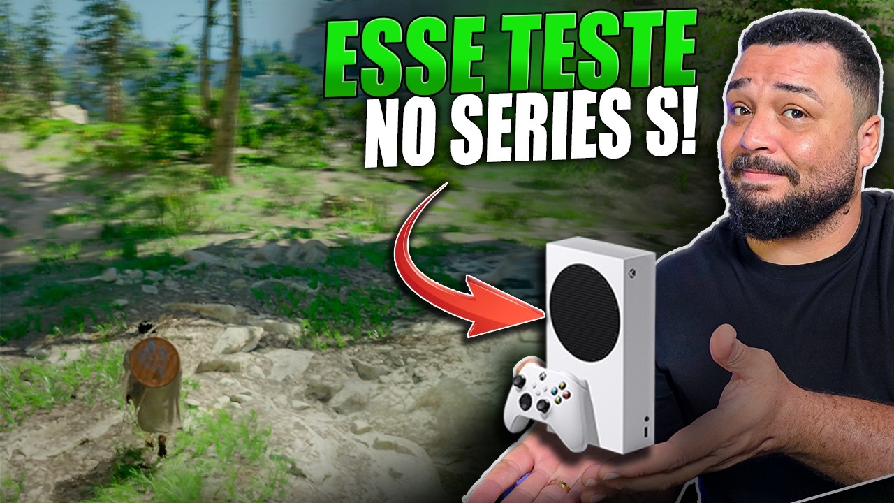 TUDO BORRADO NO XBOX SERIES S? - Testando CRIMSON DESERT No Xbox Series S