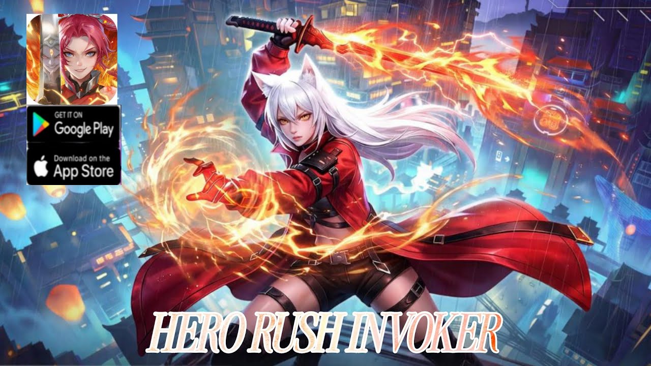 Hero Rush: Invoker Gameplay - RPG Game Android