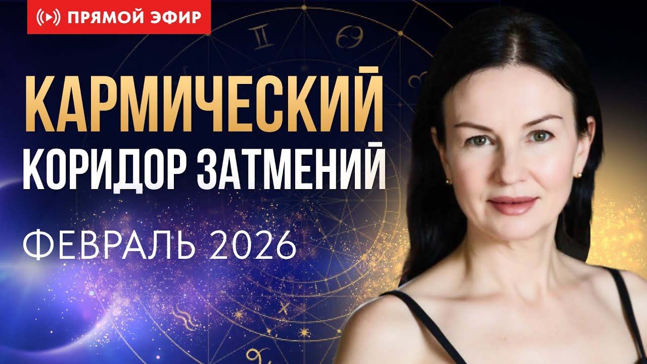 Плата по счетам или второй шанс? | Коридор затмений. Февраль 2026  | Прямой эфир Елены Негрей