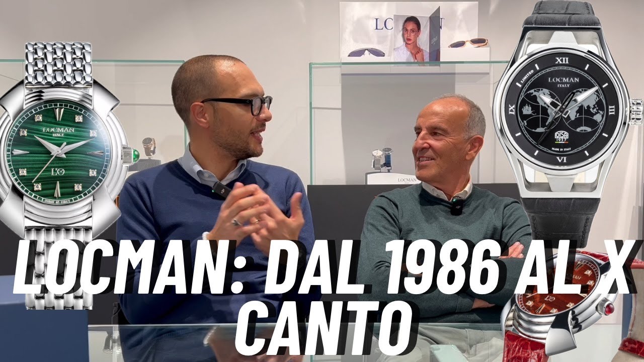 Locman: orologi dal 1986 fino al X Canto