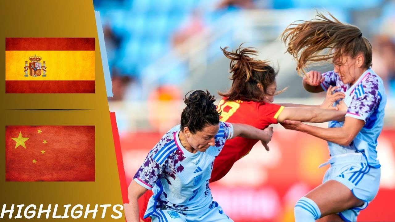 Spain vs China | Friendly International Women - Highlights All Goals 11/04/23