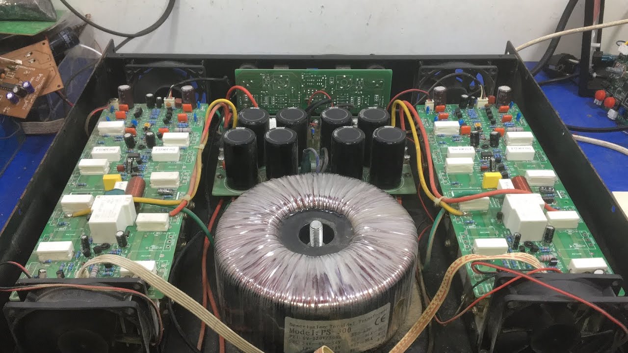 Amplifier repair peavey cs 4080 protection problem