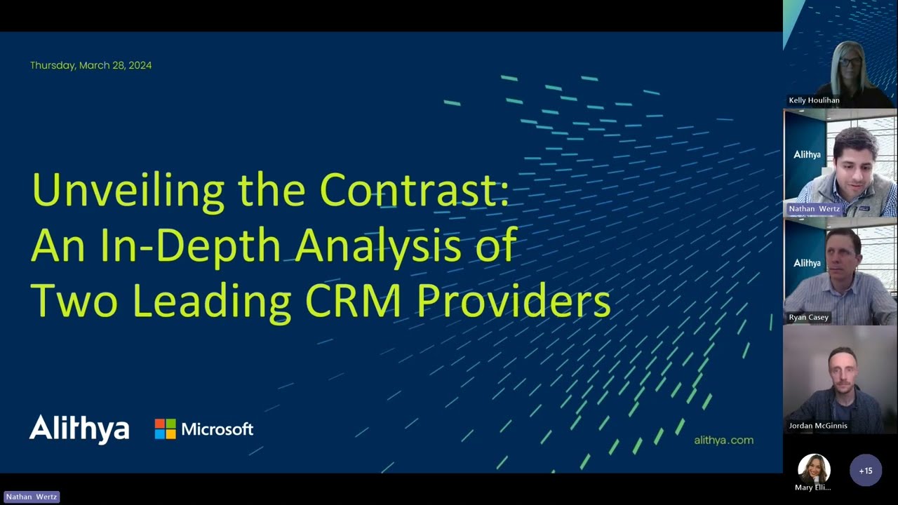 Webinar: Unveiling the Contrast: An InDepth Analysis of Two Leading CRM Providers