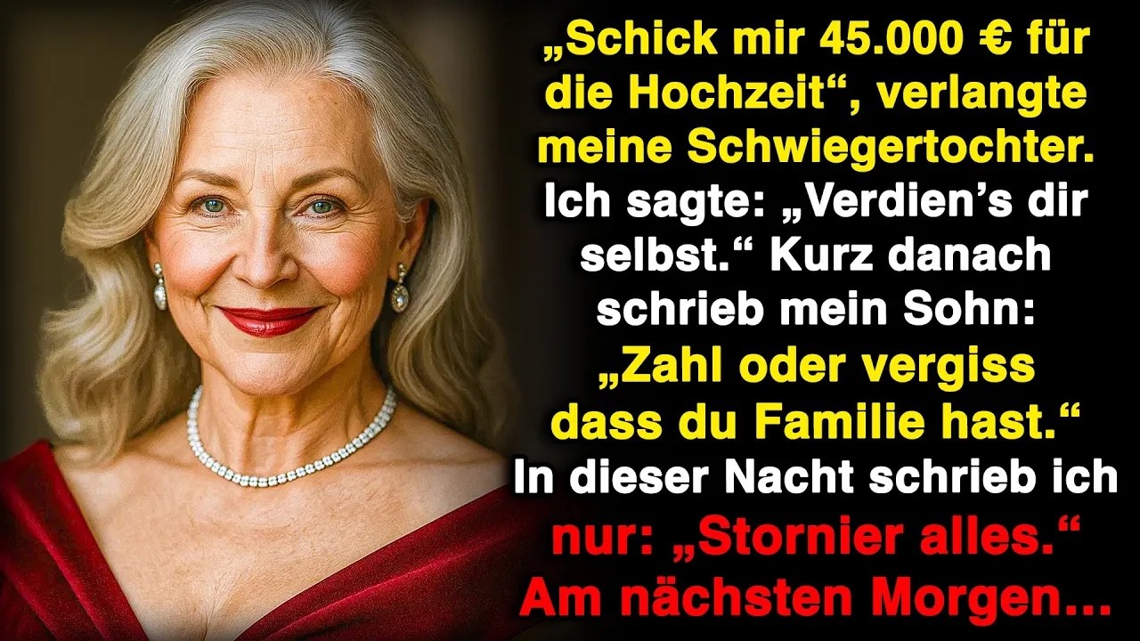 Mein Sohn schrie: „Zahl oder verlass dieses Haus – ich habe gewählt!“
