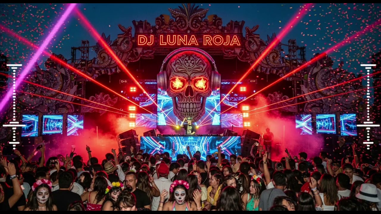 Mexico Festival EDM 🔥 DJ LUNA ROJA Live Set