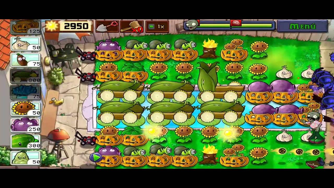 PVZ creando una estrategia de supervivencia infinita desde cero parte 2