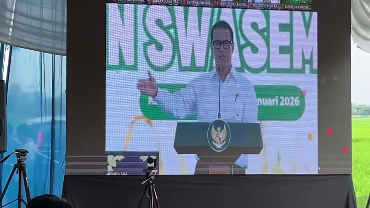 PROVINSI LAMPUNG TARGERKAN PRODUKSI PADI NAIK 20 PERSEN