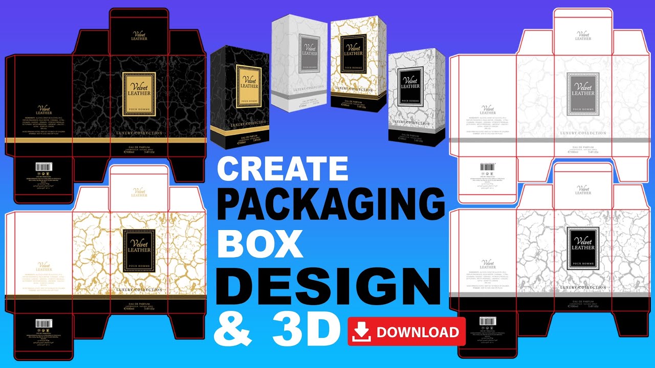Create Perfume Designs | Packaging Designing Course | Lesson # 19