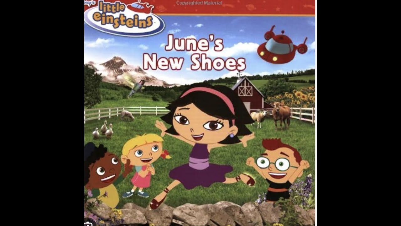 Little Einsteins | Junes New Shoes | Learning To Read With Braya | Book Read Aloud