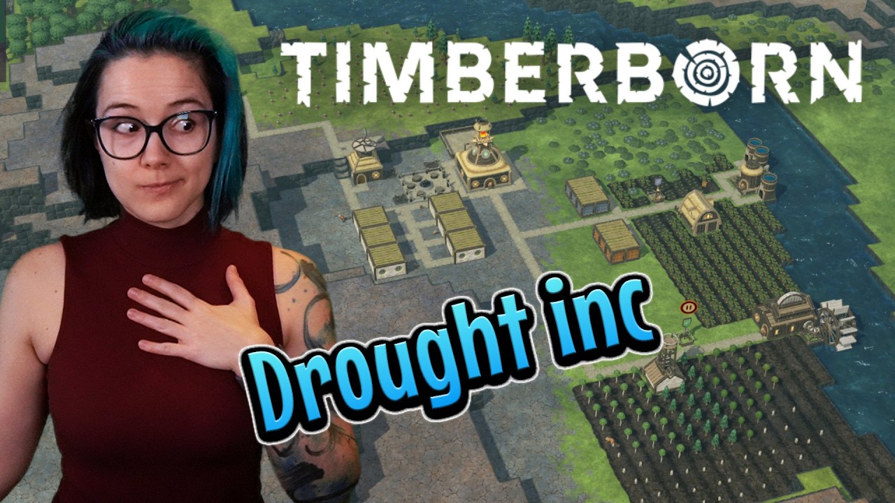 My First Drought in Timberborn 1.0 | Survival City-Builder
