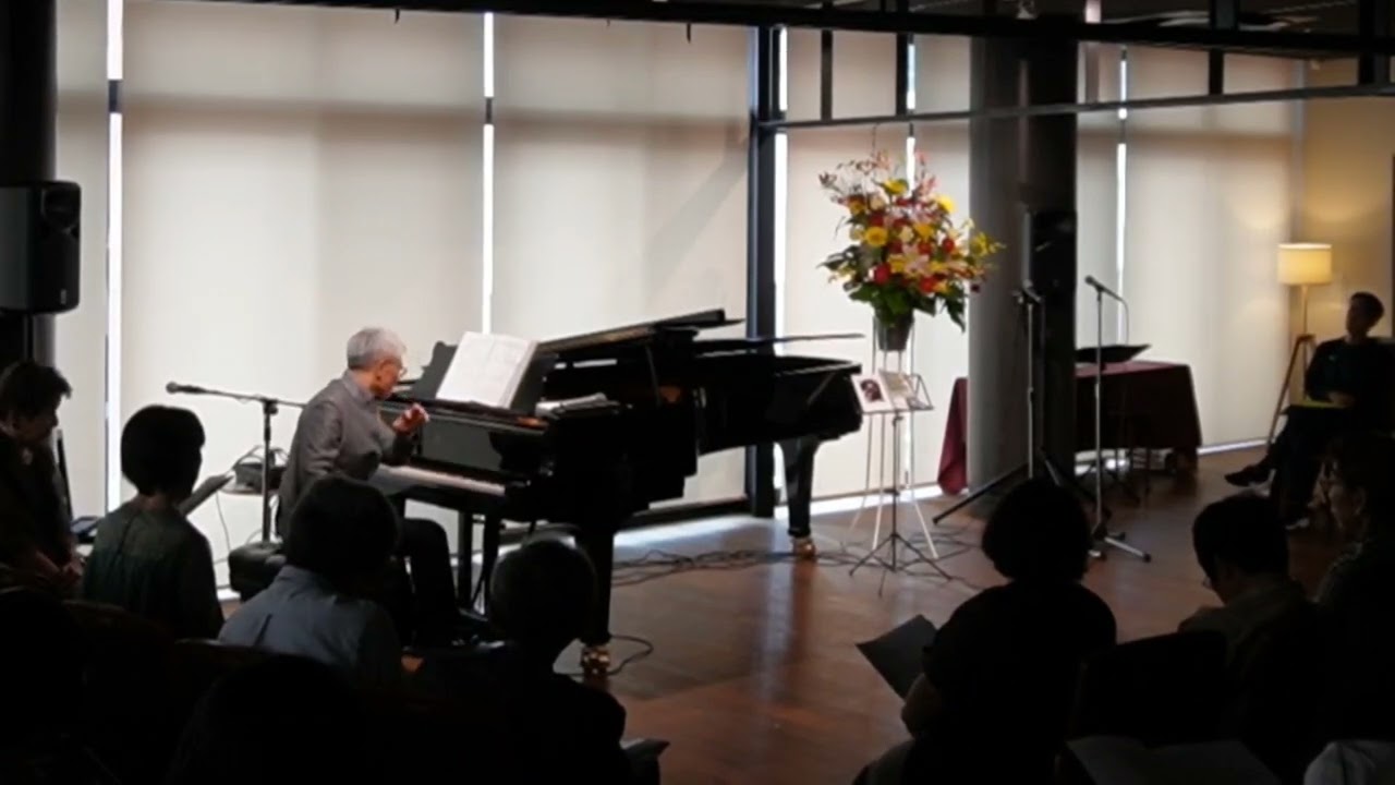 光と水の対話　　岩下周二 作曲 / 光永浩一郎：ピアノ演奏、小出史：朗読