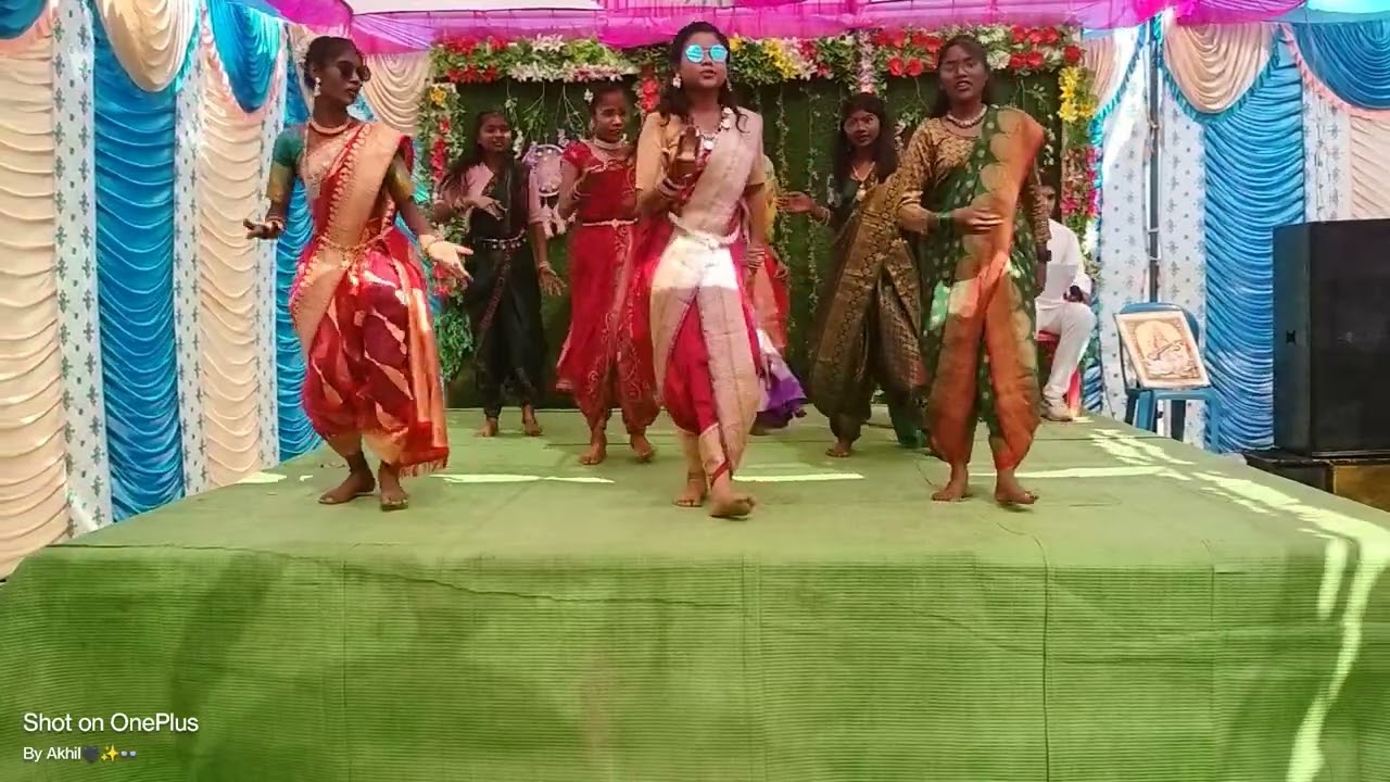 Government Middle School Girls  Performance on  आदिवासी सॉन्ग ओ सांगों O Sango।