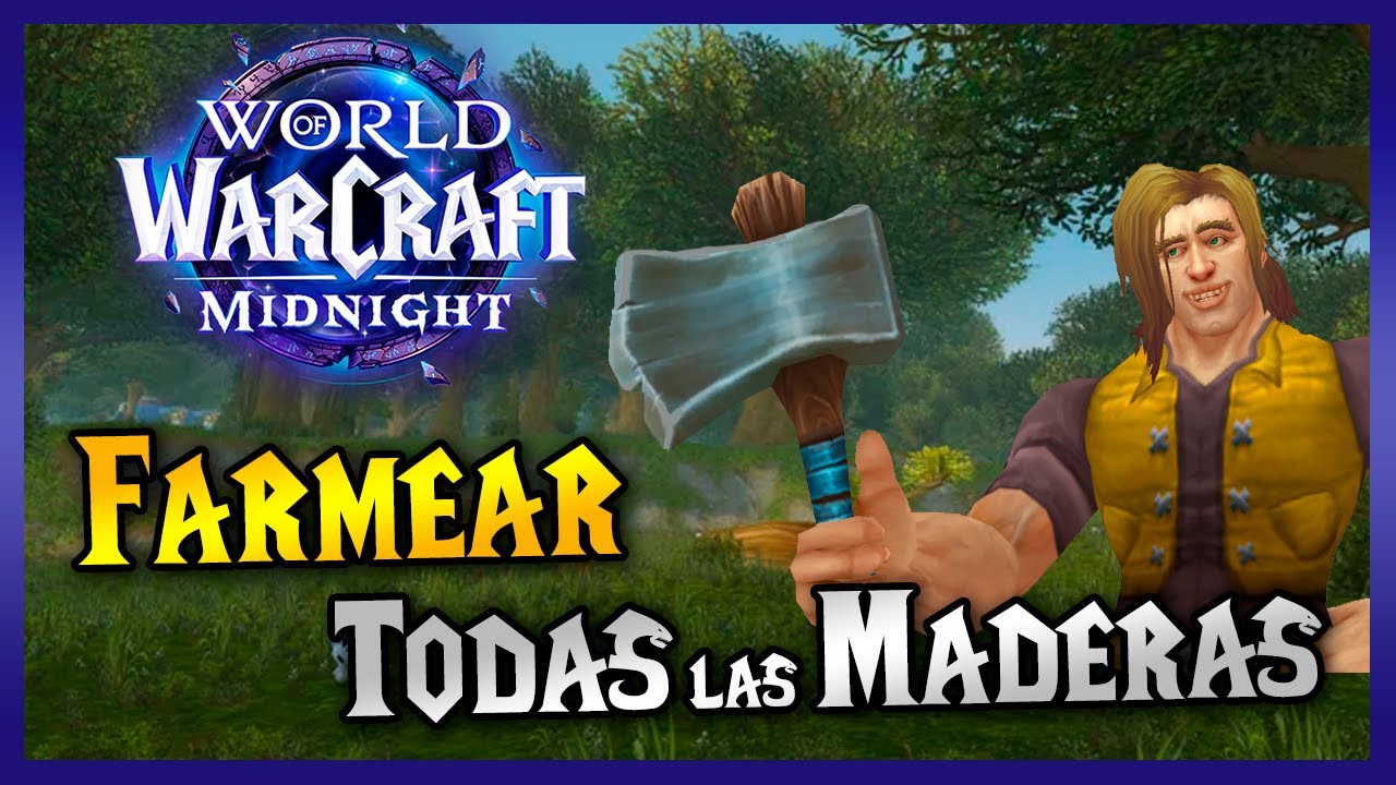 DONDE FARMER TODAS las MADERAS para el Housing 🏠 World of Warcraft