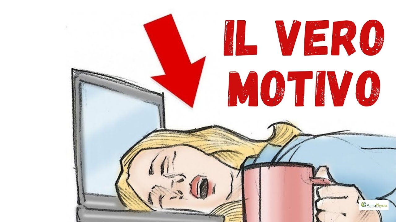 Perchè sei SEMPRE STANCO? il VERO MOTIVO + 10 rimedi naturali