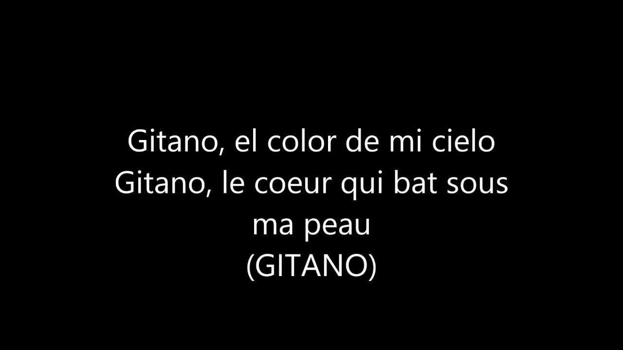 Kendji-Color Gitano-Lyrics